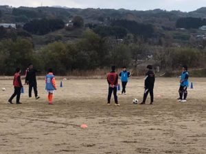 Adii iidA F.C.ジュニアユース体験練習会 @川路多目的グランドA (2020年11月15日)