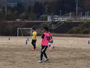 Adii iidA F.C.ジュニアユース体験練習会 @川路多目的グランドA (2020年11月15日)
