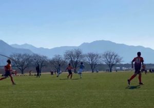 練習試合 U-14 vs AC長野パルセイロ @千曲川リバーフロント (2020年12月6日)