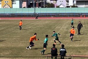 練習試合 U-14 U-13 vs 松本山雅上伊那 ＠松尾総合グラウンド (2021年2月27日)