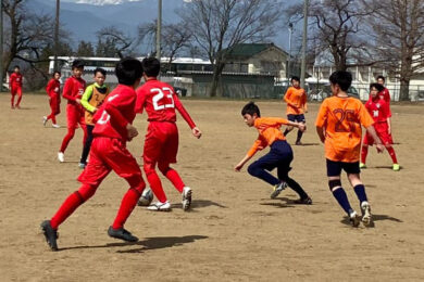 練習試合 U13+新団員 vsアンテロープ vsフォルツァ ＠塩尻中学校 (2021年3月20日)