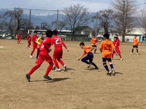 練習試合 U13+新団員 vsアンテロープ vsフォルツァ ＠塩尻中学校 (2021年3月20日)