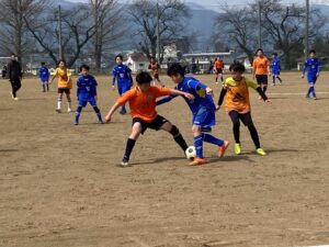 練習試合 U13+新団員 vsアンテロープ vsフォルツァ ＠塩尻中学校 (2021年3月20日)