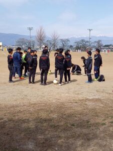 練習試合 U13+新団員 vsアンテロープ vsフォルツァ ＠塩尻中学校 (2021年3月20日)