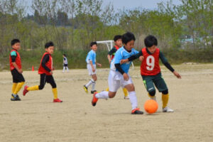 トレーニングマッチ 5年生 vs南木曽 vsアザリー vs竜東 vs丸山 @川路グラウンドB (2021年4月24日)