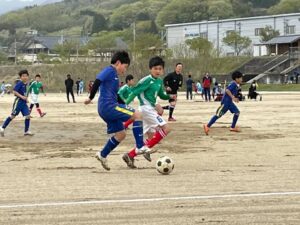 下伊那サッカ－リ－グU-12 第1節 vs南木曽 vs丸山 ＠川路Bグラウンド (2021年4月18日)