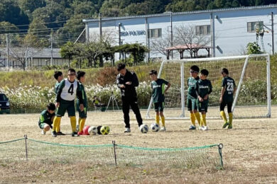 トレーニングマッチ U-11 vsナイツ vs南木曽 vs東御B vsESAT @川路Bグラウンド 2021年10月23日(土)