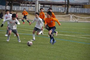 トレーニングマッチ U-13 vsラウーレF.C.U13 @松本市市営サッカー場 2021年12月26日(日)
