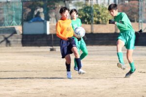 トレーニングマッチ U-13 vs 松川中 @松川中グランド 2022年1月8日(土)