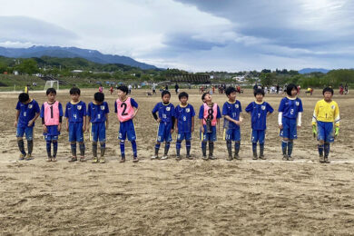 U-12南信リーグプレシーズンマッチ vs Knights vs 長地 4月30日(日)