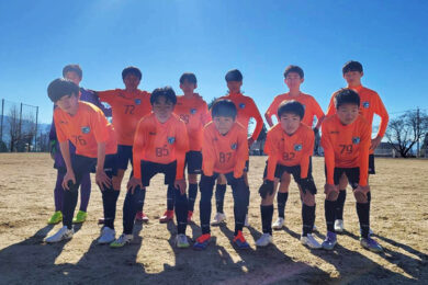 飯田冬季サッカー大会1日目 vs飯島FC vs松川 vs伊那東部B @松川中 2026年1月10日(土)