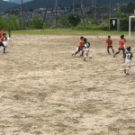 練習試合 Adii vs 飯田西中 25分1本 7月14日