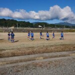 トレーニングマッチ U-12 vs東御A vs竜東 vsESAT vs東御B @川路Bグラウンド 2021年10月23日(土)